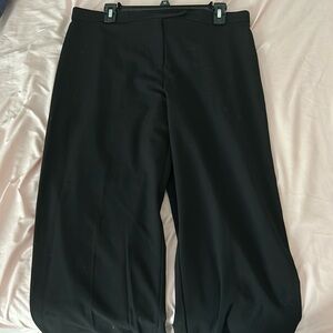 Black formal dress pants. 16 petite